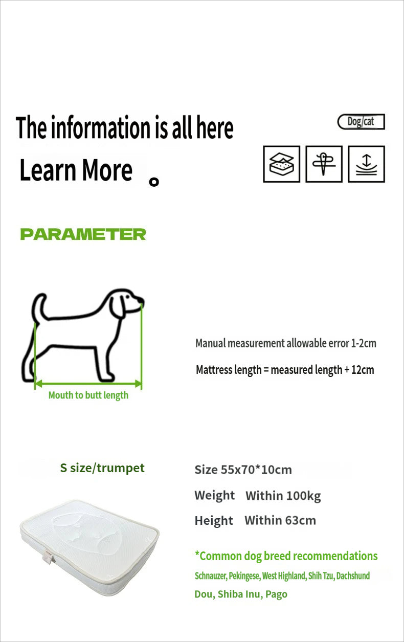 Orthopedic Dog Bed for Senior & Disabled Pets